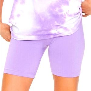 Forever21 Lavender Bike Shorts
